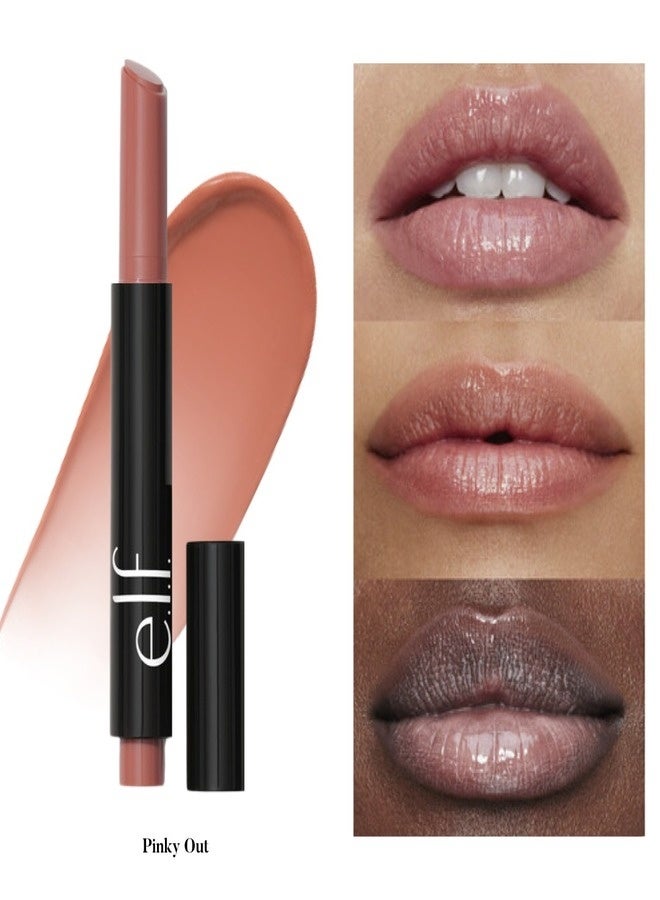 elf e.l.f. Pout Clout Lip Plumping Pen – Pinky Out, 0.07 oz (2.06 ml) – High-Shine Plumping Lip Gloss Pen, Hydrating & Vegan - Image 2